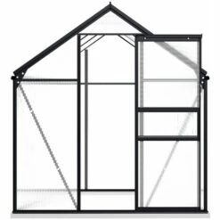NOVA Greenhouse Avec Cadre D'aluminium Anthracite De Base Dans Différentes Tailles Serre Avec Cadre De Base Anthracite Aluminium 3,61 M² Taille : 3.61 M² -France Serre de jardin Soldes 2022 57098136 4