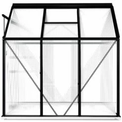 NOVA Greenhouse Avec Cadre D'aluminium Anthracite De Base Dans Différentes Tailles Serre Avec Cadre De Base Anthracite Aluminium 3,61 M² Taille : 3.61 M² -France Serre de jardin Soldes 2022 57098136 5
