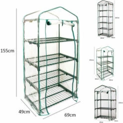 MACARON Serre De Jardin Pour Balcon, Intérieur & Extérieur Avec Abri Chaud En PVC Fleur Et Herbe Sans Support 69 * 49 * 126cm LO-Ron 8 MACARON Serre De Jardin Pour Balcon, Intérieur & Extérieur Avec Abri Chaud En PVC Fleur Et Herbe Sans Support 69 * 49 * 126cm LO-Ron -France Serre de jardin Soldes 2022 57139617 2