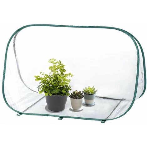 MACARON Petit Serre De Jardin Mini Pop Up Serre Protection Plantes Tente Fleur Abri Backyard Balcon Terrasse Serres De Culture En PVC Pour Intérieur Ou Extérieur 90x52x62 Cm LO-Ron 3 MACARON Petit Serre De Jardin Mini Pop Up Serre Protection Plantes Tente Fleur Abri Backyard Balcon Terrasse Serres De Culture En PVC Pour Intérieur Ou Extérieur 90x52x62 Cm LO-Ron