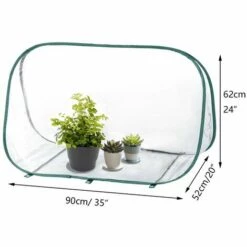 MACARON Petit Serre De Jardin Mini Pop Up Serre Protection Plantes Tente Fleur Abri Backyard Balcon Terrasse Serres De Culture En PVC Pour Intérieur Ou Extérieur 90x52x62 Cm LO-Ron 8 MACARON Petit Serre De Jardin Mini Pop Up Serre Protection Plantes Tente Fleur Abri Backyard Balcon Terrasse Serres De Culture En PVC Pour Intérieur Ou Extérieur 90x52x62 Cm LO-Ron -France Serre de jardin Soldes 2022 57139624 2