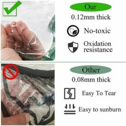 MACARON Mini Serre Pop Up Grow House, Couverture De Serre Intérieure Extérieure En PVC, Petit Abri De Fleurs De Jardin Portable - 80 X 80 X 80 Cm LO-Ron -France Serre de jardin Soldes 2022 57139665 4