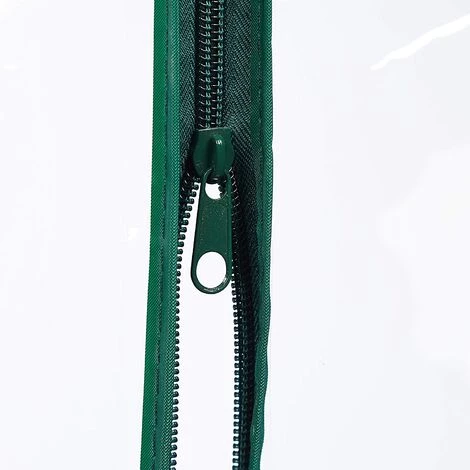 MACARON Serre Pour Tomates Jardin PVC Terrasse Portable Avec Porte Fermeture Enroulable Jardin Conservatoire Couverture PVC Serre Semis Élevage Isolation Thermique Coupe-Vent (sans Support), Vert,50 X 100 X 150 Cm LO-Ron 5 MACARON Serre Pour Tomates Jardin PVC Terrasse Portable Avec Porte Fermeture Enroulable Jardin Conservatoire Couverture PVC Serre Semis Élevage Isolation Thermique Coupe-Vent (sans Support), Vert,50 X 100 X 150 Cm LO-Ron – Image 3