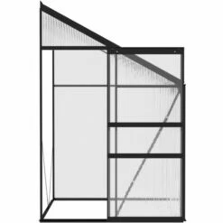 Topdeal Serre Anthracite Aluminium 2,59 M³ FF312044_FR 11 Topdeal Serre Anthracite Aluminium 2,59 M³ FF312044_FR -France Serre de jardin Soldes 2022 57333232 5