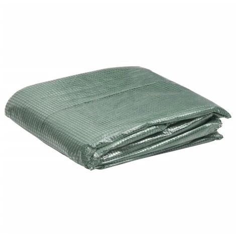 TRUE DEAL Couverture De Remplacement Serre (6,5025 M²) 255x255x194cm Vert 4 TRUE DEAL Couverture De Remplacement Serre (6,5025 M²) 255x255x194cm Vert – Image 2