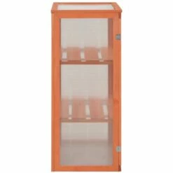 INLIFE Serre Bois 75x47x109 Cm -France Serre de jardin Soldes 2022 57884706 5