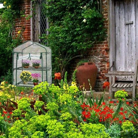 AIDUCHO Couverture De Jardin à Effet De Serre Pour Plantes De Maison à 2 Niveaux PVC étanche Mini Couverture De Jardin Anti-ultraviolets Pour La Décoration De La Maison (sans Cadre En Fer)-69*49*92cm 6 AIDUCHO Couverture De Jardin à Effet De Serre Pour Plantes De Maison à 2 Niveaux PVC étanche Mini Couverture De Jardin Anti-ultraviolets Pour La Décoration De La Maison (sans Cadre En Fer)-69*49*92cm – Image 4