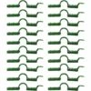 CHANCEY Lot De 20 Clips Tunnels Pour Filet D'ombrage De Cadre De Serre,SEMAket Clips De Protection Pour Tuyau, Couverture Givrée, Cadre De Tuyau, Connecteur De Film