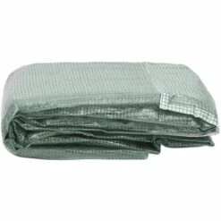 INLIFE Couverture De Remplacement De Serre (24 M²) 400x600x200 Cm Vert - 0 -France Serre de jardin Soldes 2022 58692372 3