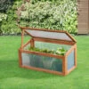 Châssis De Jardin Laarbeek Toiture Relevable En Appentis En Polycarbonate Et Pin 60 X 30 X 23-30 Cm [casa.pro] -France Serre de jardin Soldes 2022 58805543 1