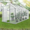 Serre De Jardin Oisterwijk à Porte Coulissante En Polycarbonate 7,03 M² [en.casa] -France Serre de jardin Soldes 2022 58805555 1