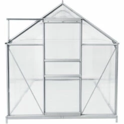 Serre De Jardin Oisterwijk à Porte Coulissante En Polycarbonate 7,03 M² [en.casa] -France Serre de jardin Soldes 2022 58805555 4