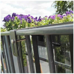 JULIANA Serre De Balcon Urban Balcony En Verre Trempé 0.16 M² - Noir -France Serre de jardin Soldes 2022 58978477 4