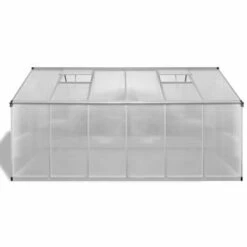 INLIFE Serre Renforcée En Aluminium Avec Cadre De Base 9,025 M² -France Serre de jardin Soldes 2022 59848125 4