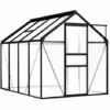 Topdeal Serre Anthracite Aluminium 4,75 M² FF48210_FR -France Serre de jardin Soldes 2022 60371942 1