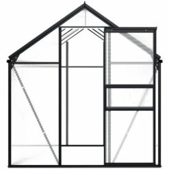Topdeal Serre Anthracite Aluminium 4,75 M² FF48210_FR -France Serre de jardin Soldes 2022 60371942 3