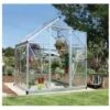 CANOPIA Serre De Jardin En Polycarbonate Harmony 2,33 M², Couleur Argent, Ancrage Au Sol Oui - Argent 1 CANOPIA Serre De Jardin En Polycarbonate Harmony 2,33 M², Couleur Argent, Ancrage Au Sol Oui - Argent -France Serre de jardin Soldes 2022 6073115 1