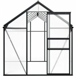 FIMEI Serre Anthracite Aluminium 8,17 M² 9 FIMEI Serre Anthracite Aluminium 8,17 M² -France Serre de jardin Soldes 2022 60966388 3