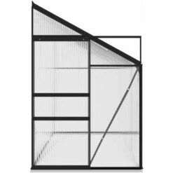 FIMEI Serre Anthracite Aluminium 7,77 M³ 10 FIMEI Serre Anthracite Aluminium 7,77 M³ -France Serre de jardin Soldes 2022 60967795 4