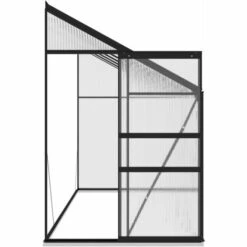 FIMEI Serre Anthracite Aluminium 7,77 M³ 11 FIMEI Serre Anthracite Aluminium 7,77 M³ -France Serre de jardin Soldes 2022 60967795 5