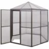 FIMEI Serre En Aluminium 240 X 211 X 232 Cm 1 FIMEI Serre En Aluminium 240 X 211 X 232 Cm -France Serre de jardin Soldes 2022 60971742 1