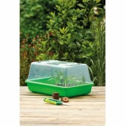 ROMBERG Serre M 38 X 24 X 19 Cm <br /> Avec Ventilation, Couvercle Très Stable Et Incassable -France Serre de jardin Soldes 2022 61212657 2