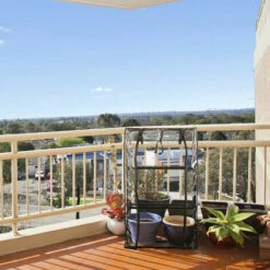 Relaxdays Serre Pour Balcon, Bâche En PVC, Structure En Acier, 3étagères, HxLxP : 80 X 48 X 24,5 cm; Noir/transparent -France Serre de jardin Soldes 2022 61313966 3