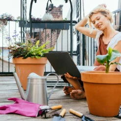 Relaxdays Serre Pour Balcon, Bâche En PVC, Structure En Acier, 3étagères, HxLxP : 80 X 48 X 24,5 cm; Noir/transparent -France Serre de jardin Soldes 2022 61313966 4