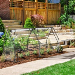 Relaxdays Serre De Jardin 2 Portes, Bâche En PVC, Pour Vos Plantations Précoces, HxLxP : 92 X 180 X 92 cm; Transparent -France Serre de jardin Soldes 2022 61314003 3