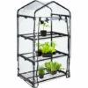 Relaxdays Serre De Balcon, Bâche En PVC, Structure Acier, 3 étagères, HxLxP : 127 X 69 X 49 Cm, Noir/transparent 1 Relaxdays Serre De Balcon, Bâche En PVC, Structure Acier, 3 étagères, HxLxP : 127 X 69 X 49 Cm, Noir/transparent -France Serre de jardin Soldes 2022 61314096 1