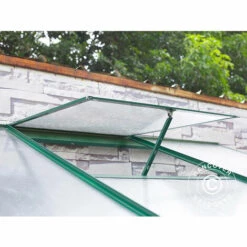 DANCOVER Serre Adossée Polycarbonate ZEN 3,1m², 1,27x2,44x2,12m, Vert - Vert 10 DANCOVER Serre Adossée Polycarbonate ZEN 3,1m², 1,27x2,44x2,12m, Vert - Vert -France Serre de jardin Soldes 2022 62023072 4