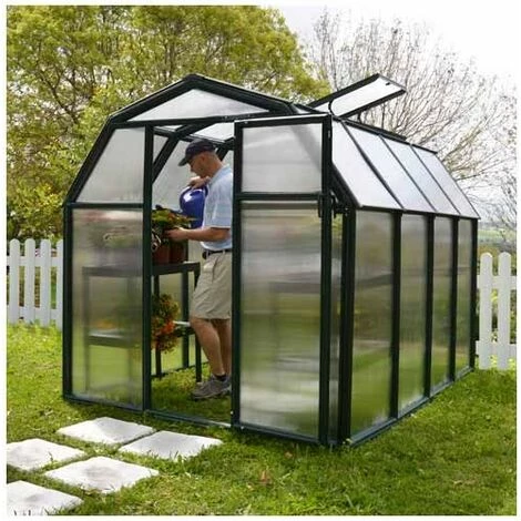 CANOPIA Serre De Jardin En Polycarbonate Rion Eco Grow 5,36 M², Ancrage Au Sol Non 3 CANOPIA Serre De Jardin En Polycarbonate Rion Eco Grow 5,36 M², Ancrage Au Sol Non