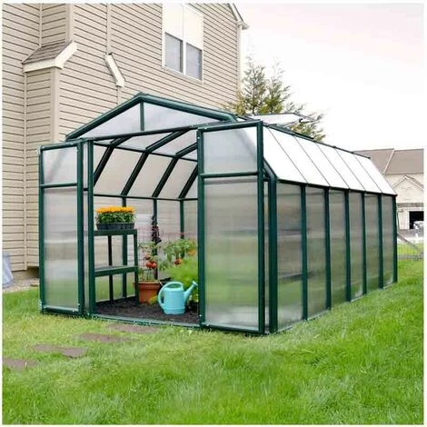 CANOPIA Serre De Jardin En Polycarbonate Rion Hobby Gardener 10,38 M², Ancrage Au Sol Oui 5 CANOPIA Serre De Jardin En Polycarbonate Rion Hobby Gardener 10,38 M², Ancrage Au Sol Oui – Image 3