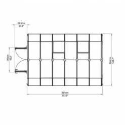 CANOPIA Serre De Jardin En Polycarbonate Rion Hobby Gardener 10,38 M², Ancrage Au Sol Oui 11 CANOPIA Serre De Jardin En Polycarbonate Rion Hobby Gardener 10,38 M², Ancrage Au Sol Oui -France Serre de jardin Soldes 2022 6296132 5