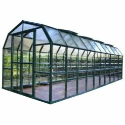 CANOPIA Serre De Jardin En Polycarbonate Rion Grand Gardener 16,50 M², Ancrage Au Sol Non -France Serre de jardin Soldes 2022 6305215 2
