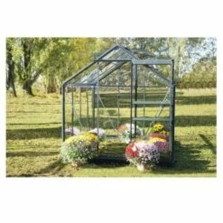 CHALET & JARDIN Serre De Jardin En Verre Trempé SEKURIT 4 Mm + Base - 5,8 M² 9 CHALET & JARDIN Serre De Jardin En Verre Trempé SEKURIT 4 Mm + Base - 5,8 M² -France Serre de jardin Soldes 2022 6306860 4
