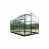 CHALET & JARDIN Serre De Jardin En Verre Trempé SEKURIT 4 Mm + Base - 8,9 M²