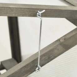 SUPERMARKET Serre 60x45x100 Cm Bois De Sapin SUHB-314849 -France Serre de jardin Soldes 2022 63662038 5