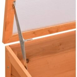 SUPERMARKET Serre Bois 180 X 57 X 62 Cm -France Serre de jardin Soldes 2022 63663299 5