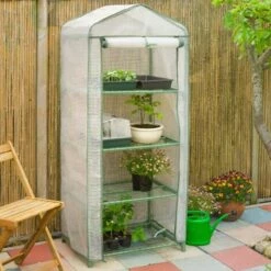 SUPERMARKET Nature Serre 69x49x160 Cm 7 SUPERMARKET Nature Serre 69x49x160 Cm -France Serre de jardin Soldes 2022 63671600 2