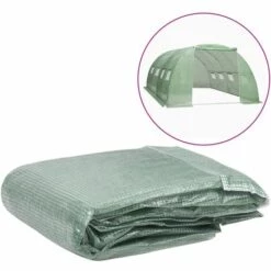 SUPERMARKET Couverture De Remplacement De Serre (16 M²) 400x400x200 Cm Vert