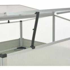 SUPERMARKET Serre Marron 100 X 100 X 85 Cm Acier Galvanisé 11 SUPERMARKET Serre Marron 100 X 100 X 85 Cm Acier Galvanisé -France Serre de jardin Soldes 2022 63679206 5