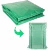 SWANEW Serre De Jardin PE Film Grillagé, Pour Jardin Et Balcon (100x50x150cm) - Vert -France Serre de jardin Soldes 2022 63735796 1
