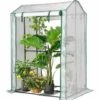 RELAX4LIFE Serre De Jardin Avec Couverture PE Cadre En Acier Film Plastique Résistant Avec Porte Enroulable Zippée, Serre Avec Piquets Pour Jardin Balcon Légumes Fleurs(100x80x150cm, Transparent) 1 RELAX4LIFE Serre De Jardin Avec Couverture PE Cadre En Acier Film Plastique Résistant Avec Porte Enroulable Zippée, Serre Avec Piquets Pour Jardin Balcon Légumes Fleurs(100x80x150cm, Transparent) -France Serre de jardin Soldes 2022 64130109 1