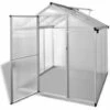VidaXL Serre Aluminium Renforcé 3,46 M² - Transparent -France Serre de jardin Soldes 2022 6561557 1