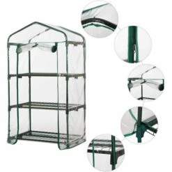 HELLO KITTY BAIN Couverture De Serre Transparente En Film De Mini Serre En PVC (cadre Non Inclus) -France Serre de jardin Soldes 2022 65623344 4