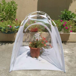 Serre Pliable Pour Plantes, 55,9 X 55,9 X 71,1 Cm, Mini Serre Portable Pour Jardin, Terrasse, Jardin, 1 Pièce（blanche) 13Treize -France Serre de jardin Soldes 2022 66359044 5