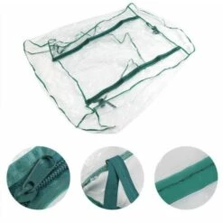 Mini Serre De Jardin, Serre Housse De Remplacement Couverture Plante De Jardin En PVC, Home Plante Serre Tente D'Extérieur 69 * 49 * 92cm.(Non Compris Le Support De Fer) 1 Pièce 13Treize -France Serre de jardin Soldes 2022 66359098 5