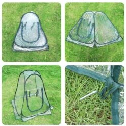 Serres De Culture En PVC Pour Intérieur Ou Extérieur Mini Serre De Jardin, Petite Couverture Portable Pour Plantes De Jardin 70 X 70 X 80 Cm ——Adélala -France Serre de jardin Soldes 2022 66385879 4