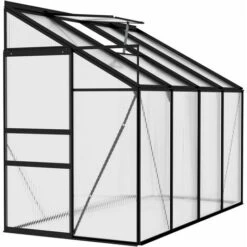 LES TENDANCES Serre Anthracite Aluminium 5,02 M³ 9 LES TENDANCES Serre Anthracite Aluminium 5,02 M³ -France Serre de jardin Soldes 2022 66897888 3